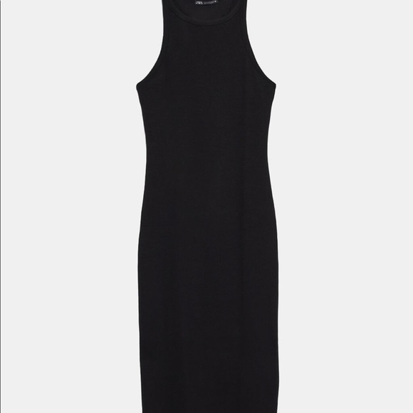 Zara Dresses & Skirts - NWT!! Zara Halter Ribbed Dress TRF